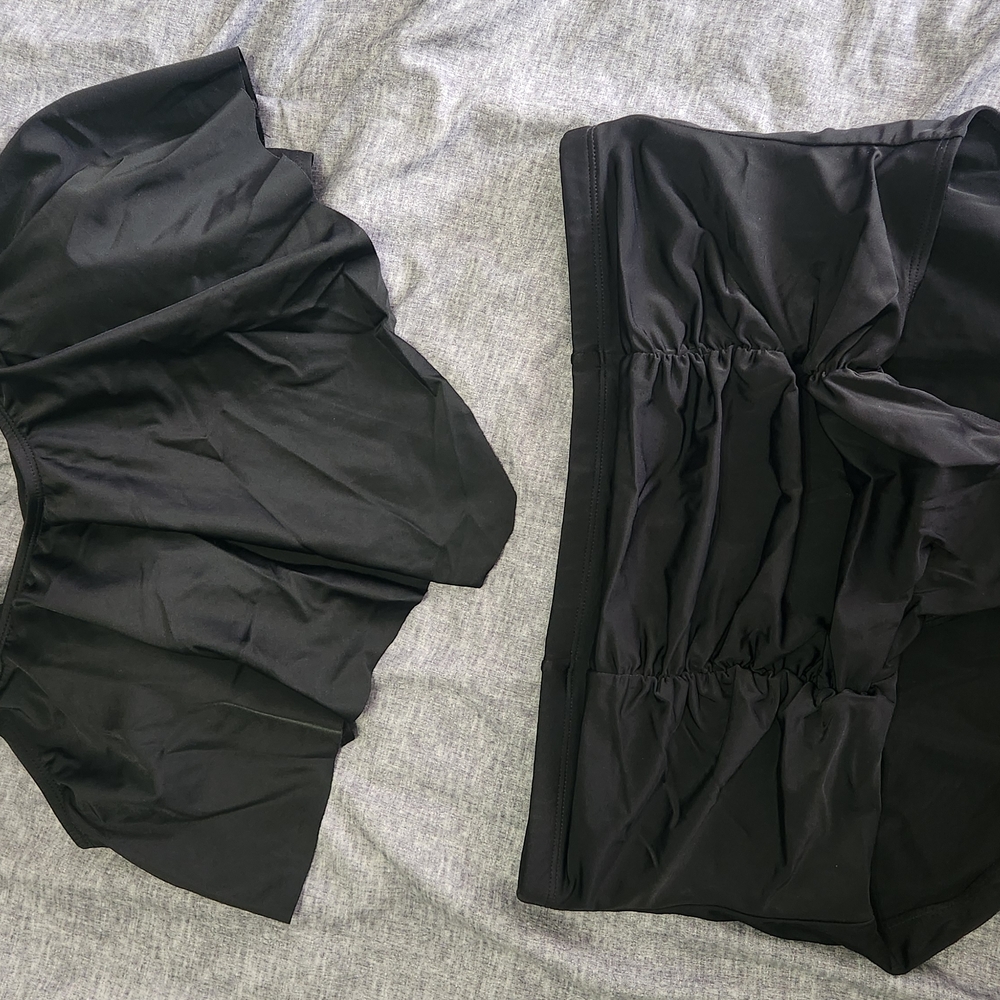 Torrid Black Two-Piece Swimsuit